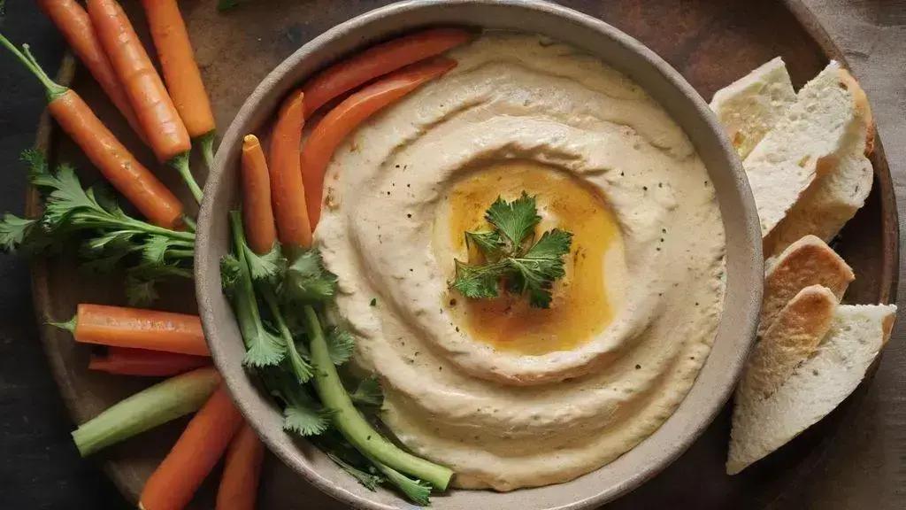 Hummus sem glúten