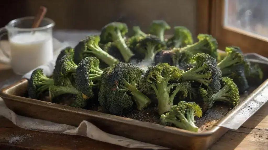 brócolis assado