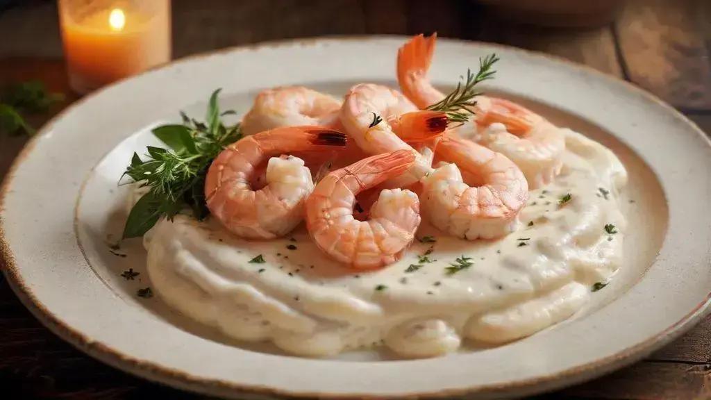 Camarão sem lactose