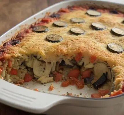 gratinado vegetariano