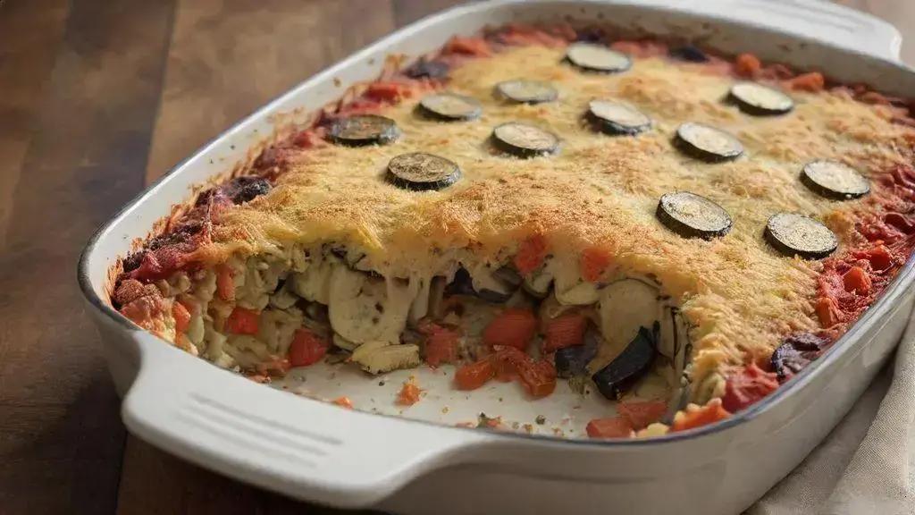 gratinado vegetariano