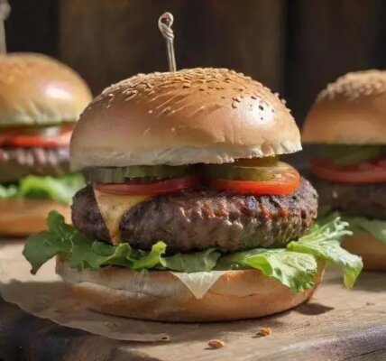Hambúrguer sem glúten