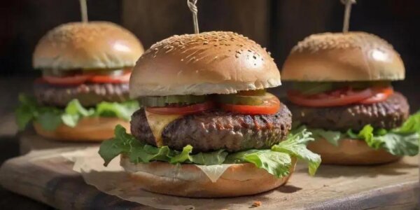 Hambúrguer sem glúten