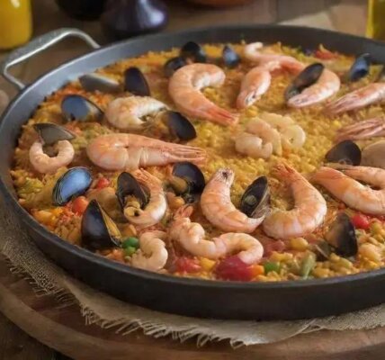 Paella proteico