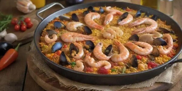 Paella proteico