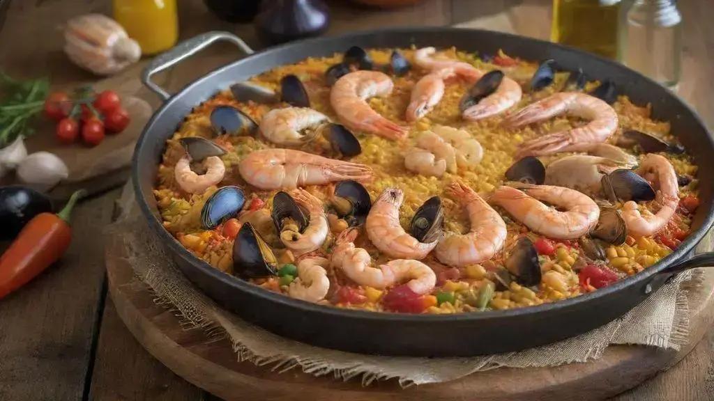 Paella proteico