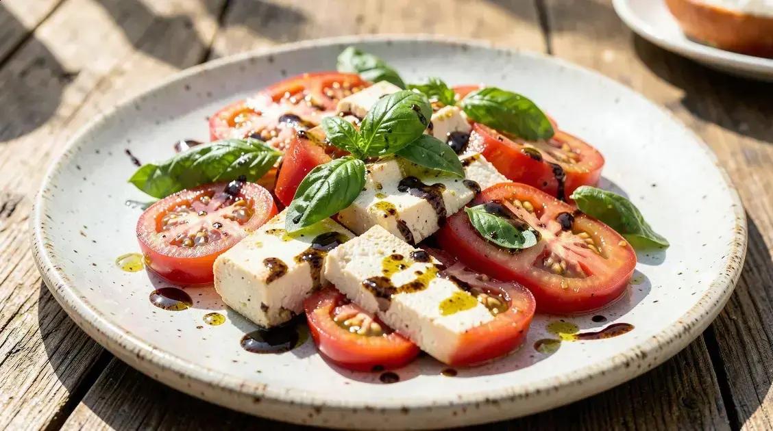 Caprese vegano