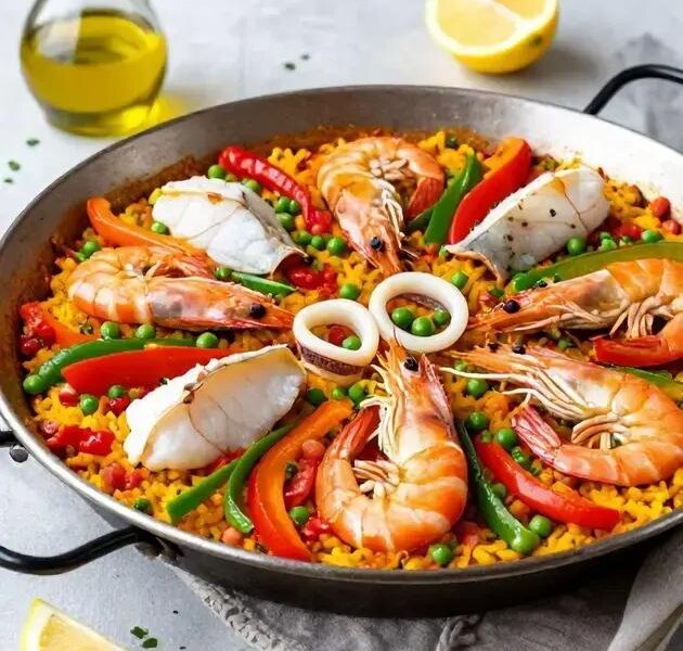 Paella low carb