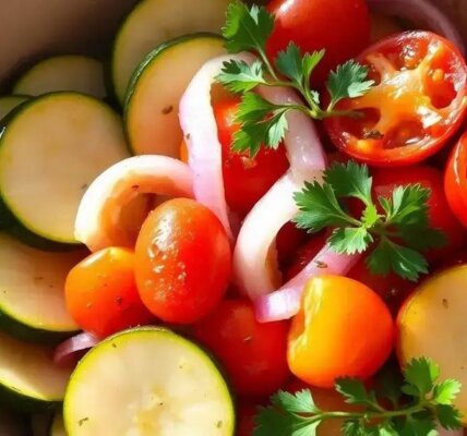 Abobrinha vegetariana