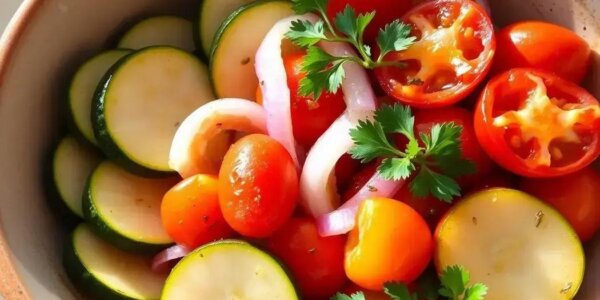 Abobrinha vegetariana