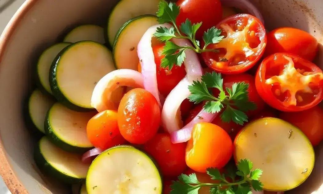 Abobrinha vegetariana