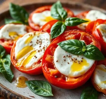 caprese assado