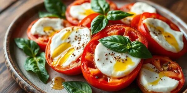 caprese assado