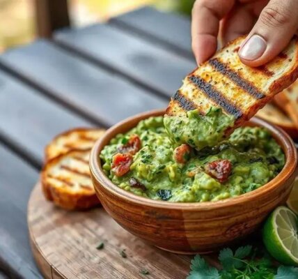 guacamole grelhado