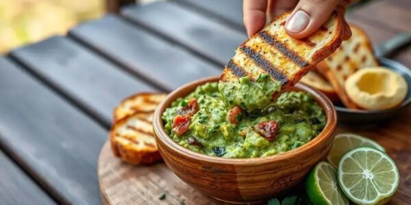 guacamole grelhado