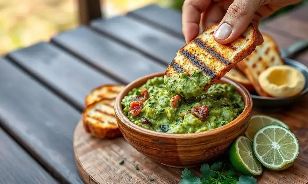 guacamole grelhado