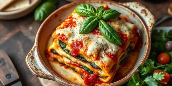 lasanha vegetariana