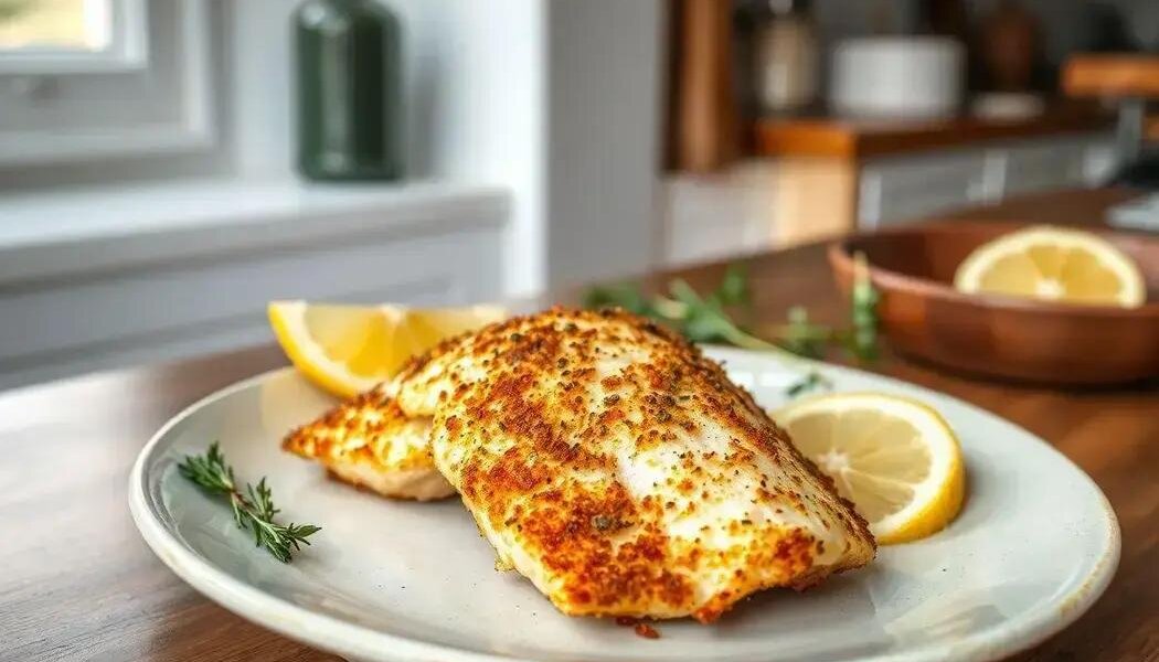 Tilápia sem glúten