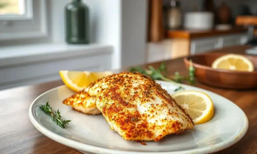 Tilápia sem glúten