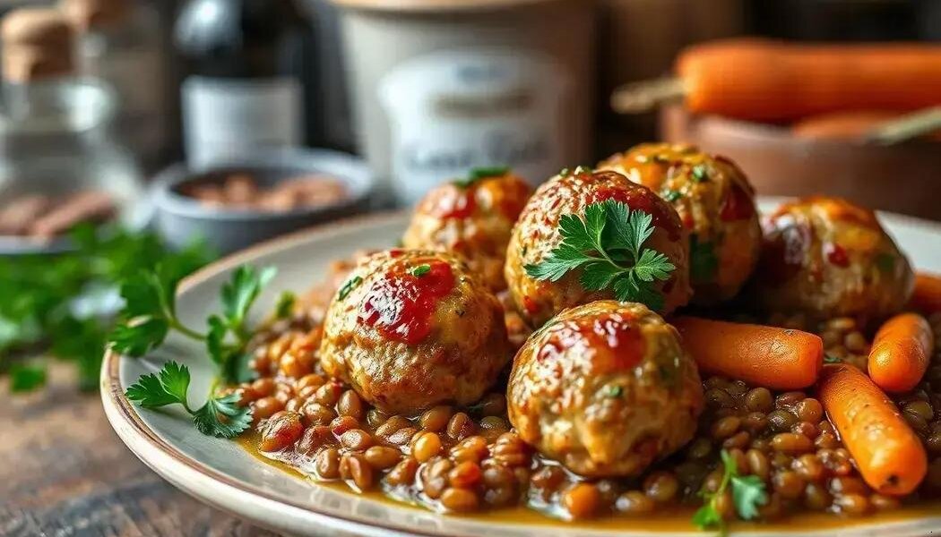almôndega vegetariano