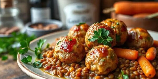 almôndega vegetariano