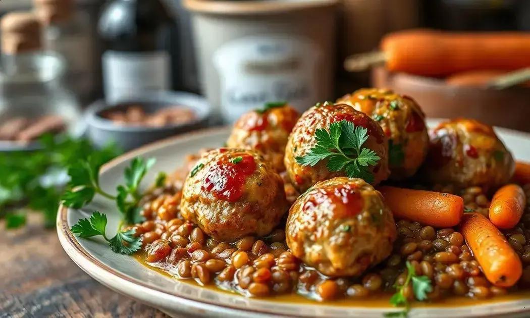 almôndega vegetariano