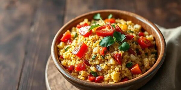 cuscuz vegano